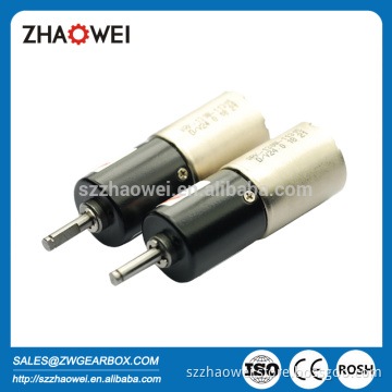 Dia 16 Millimeter High Torque Low RPM Micro DC Gear Head Motor with Gearbox